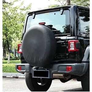 Black Spare Tire Cover